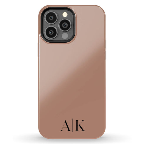 Custom Initials iPhone Case - Centered